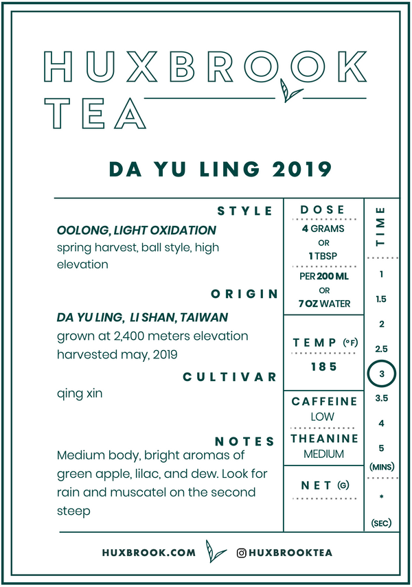 Da Yu Ling 2019