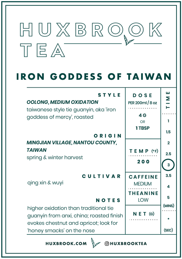 Iron Goddess of Taiwan