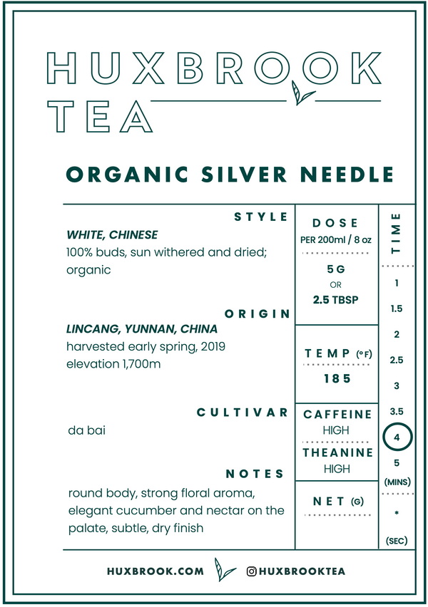 Organic Silver Needles